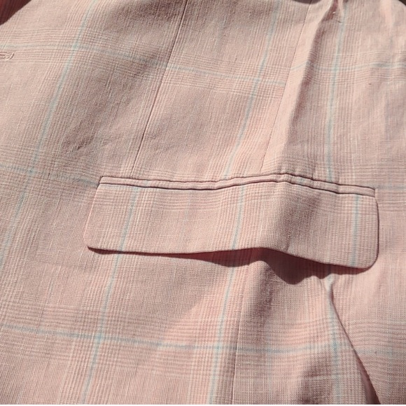 MEN’S NWT 🩷Tommy Hilfiger Pink Sport Coat with Notch Lapel! - Picture 8 of 14